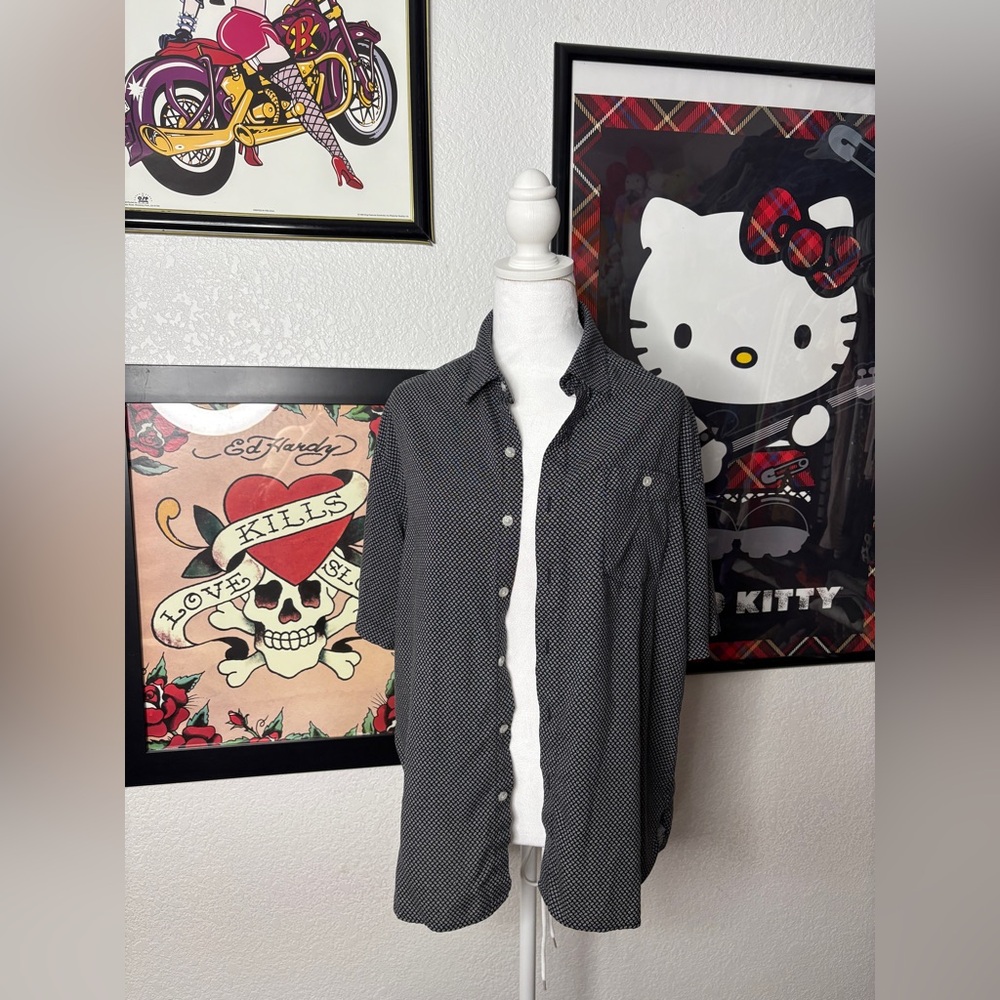 Men’s Batik Bay Short Sleeve Button Up Shirt